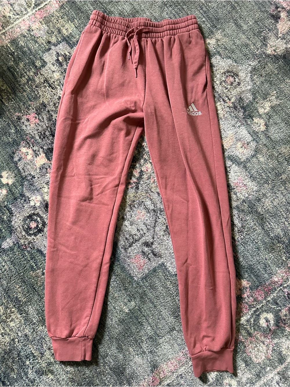 adidas Rose Pink Women's Jogger Sweatpants Lounge Athletic Comfy Casual Autumn
